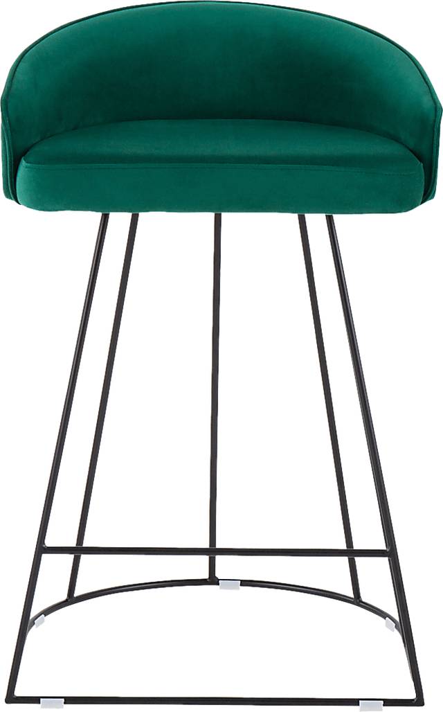 Abberdale I Green Counter Height Stool Set of 2 - Thumbnail - Image 3