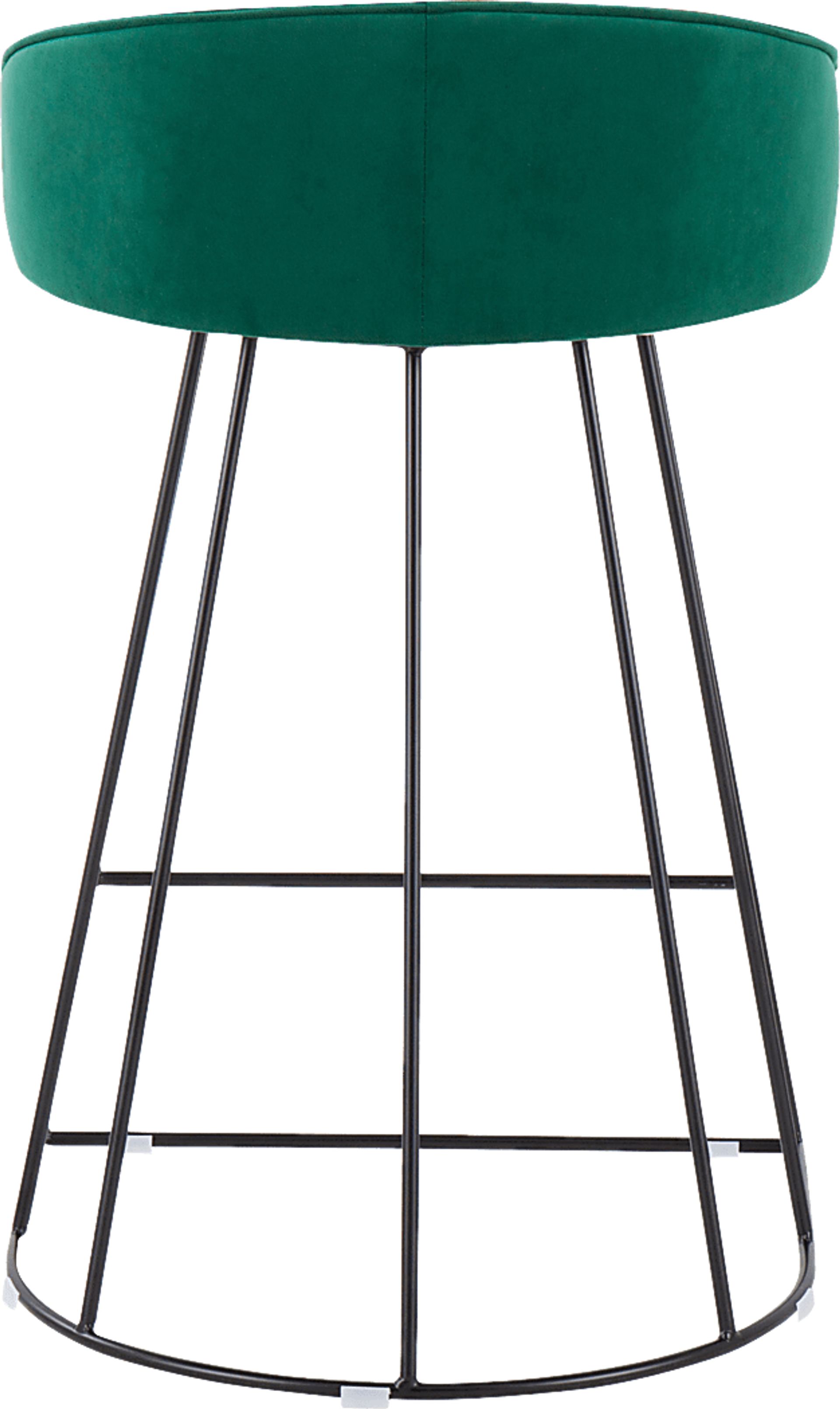 Abberdale I Green Counter Height Stool Set of 2 - Image 4
