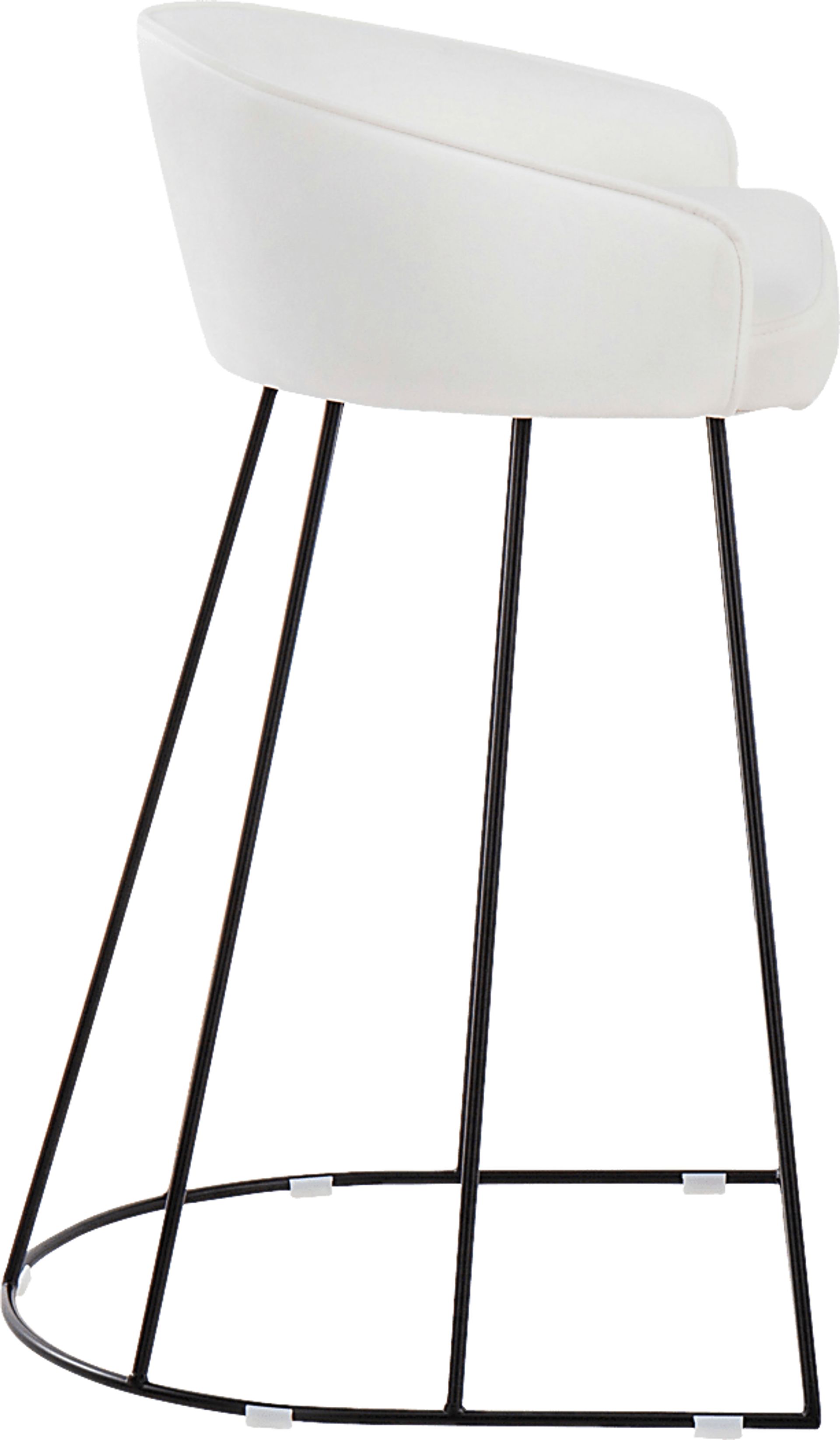 Abberdale I White Counter Height Stool Set of 2 - Image 2