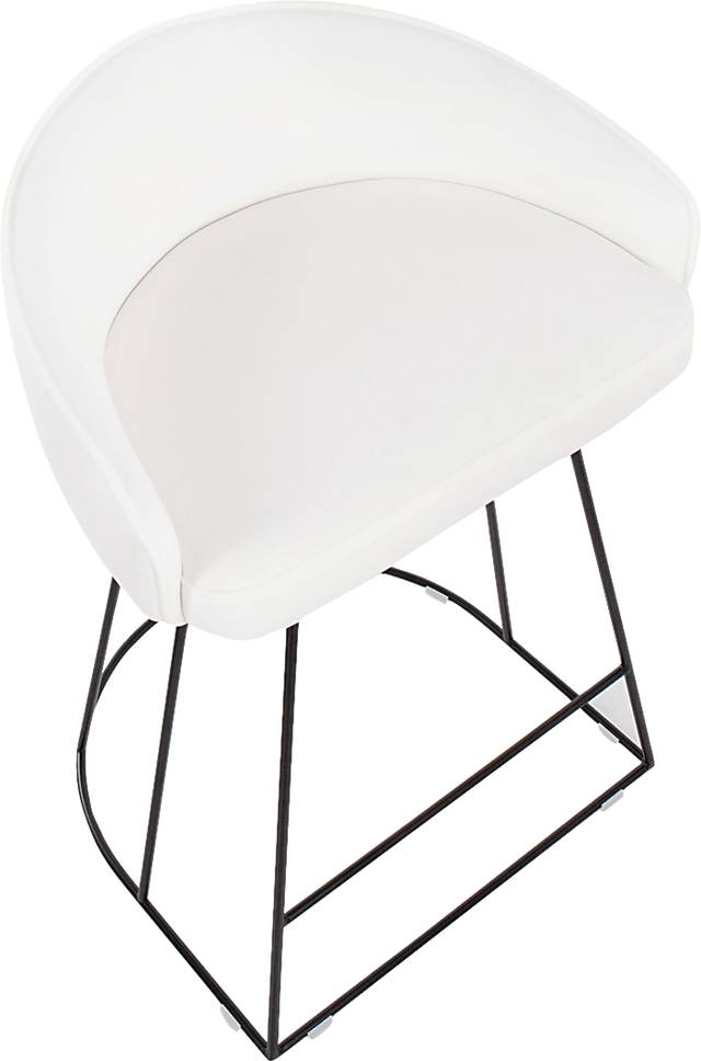 Abberdale I White Counter Height Stool Set of 2 - Thumbnail - Image 3