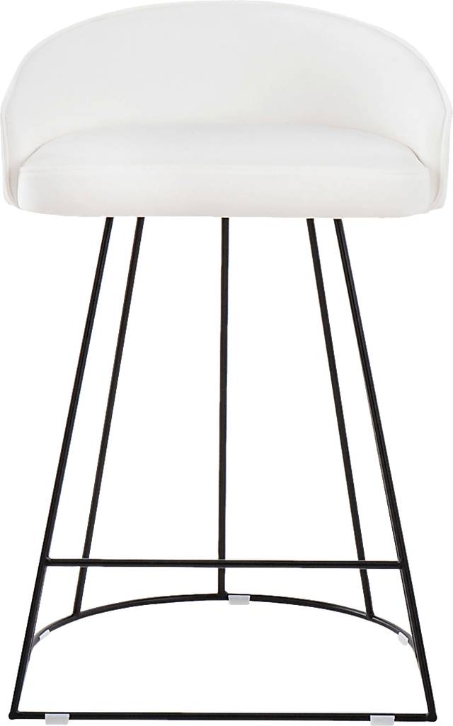 Abberdale I White Counter Height Stool Set of 2 - Thumbnail - Image 6