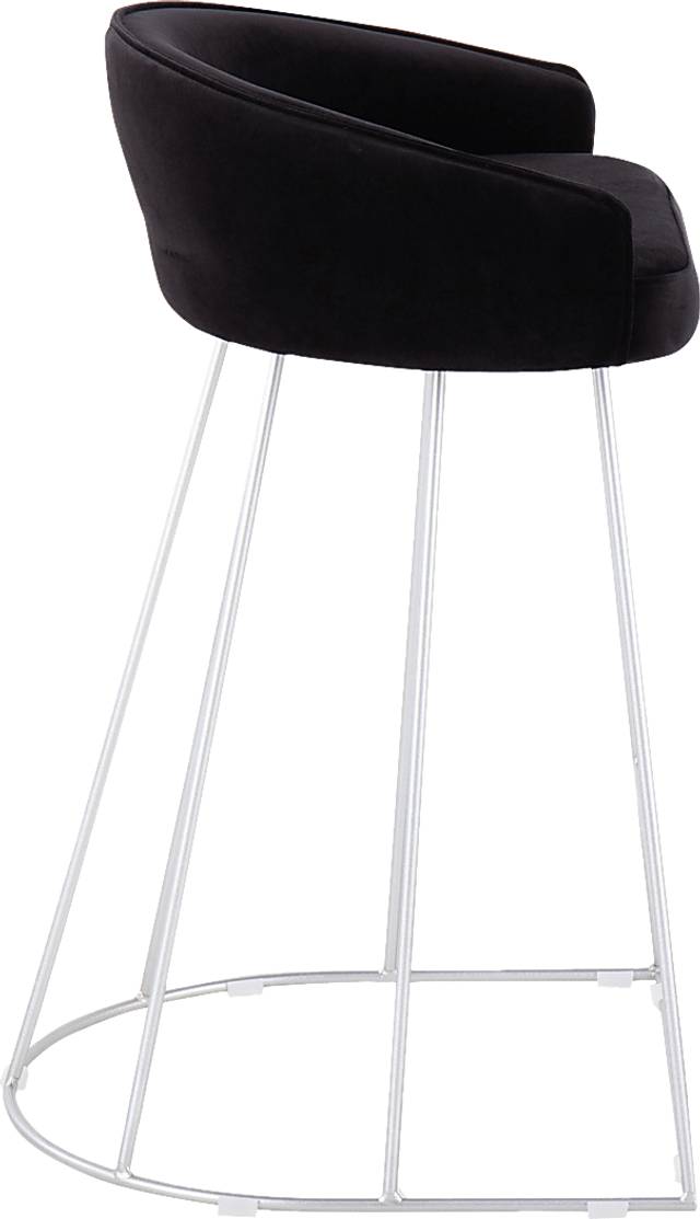 Abberdale II Black Counter Height Stool Set of 2 - Thumbnail - Image 3
