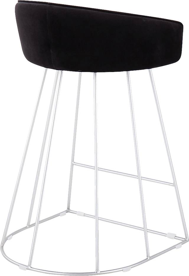 Abberdale II Black Counter Height Stool Set of 2 - Thumbnail - Image 4
