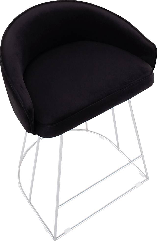 Abberdale II Black Counter Height Stool Set of 2 - Thumbnail - Image 7