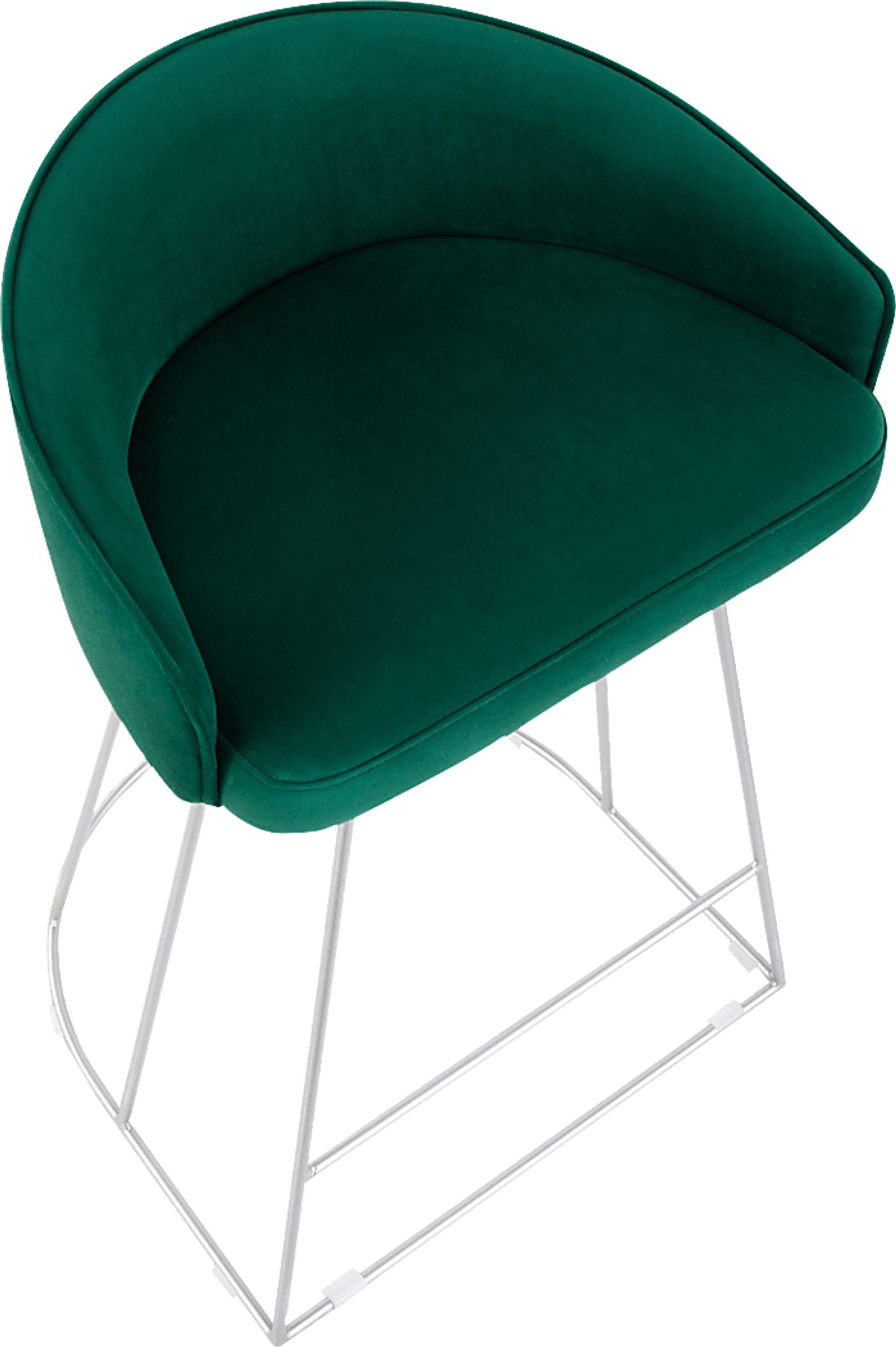Abberdale II Green Counter Height Stool Set of 2 - Image 3