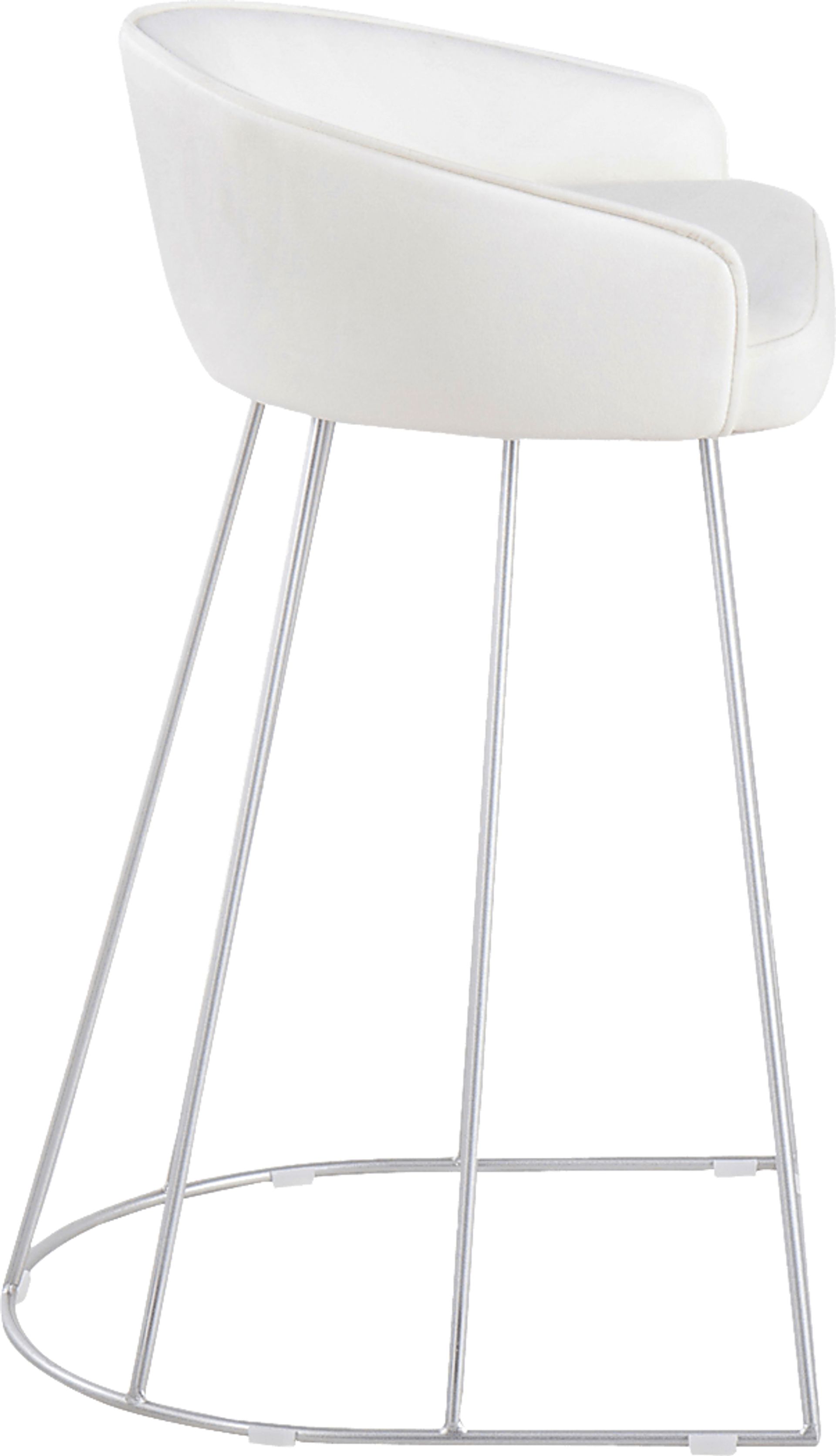 Abberdale II White Counter Height Stool Set of 2 - Image 3