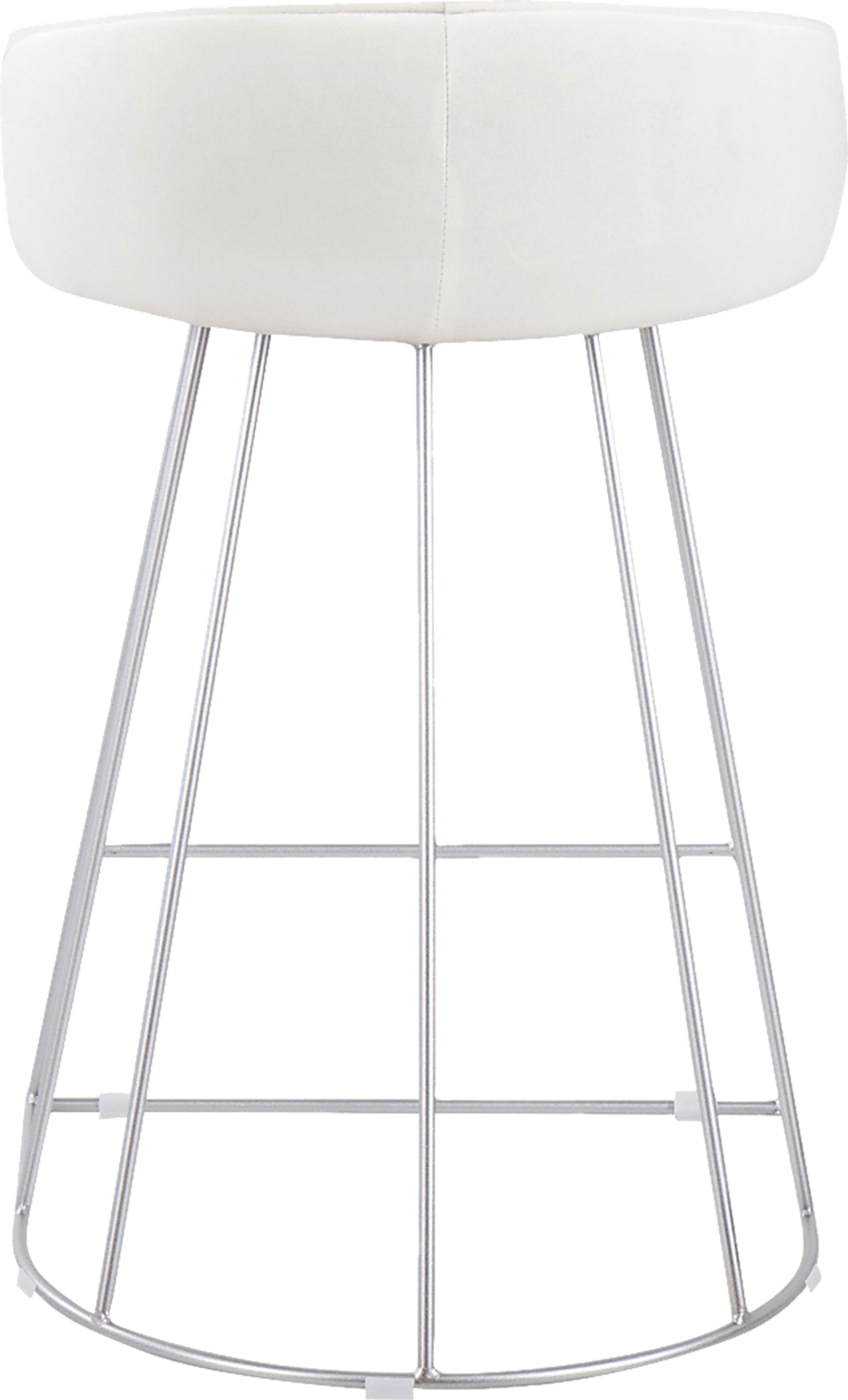 Abberdale II White Counter Height Stool Set of 2 - Image 5