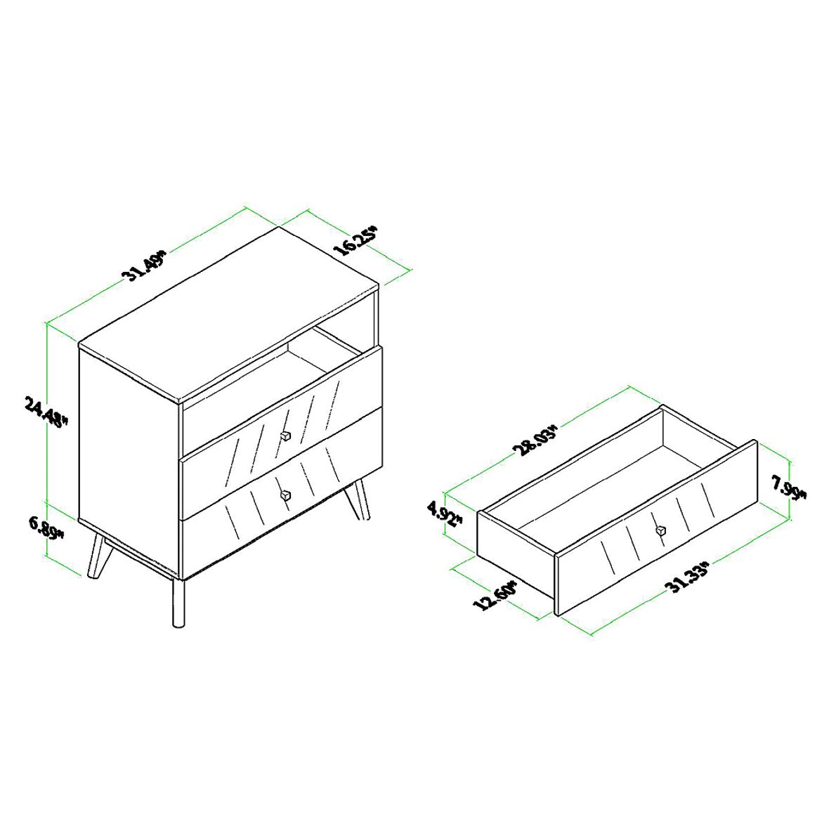 Abberley Brown Storage Chest Rooms To Go