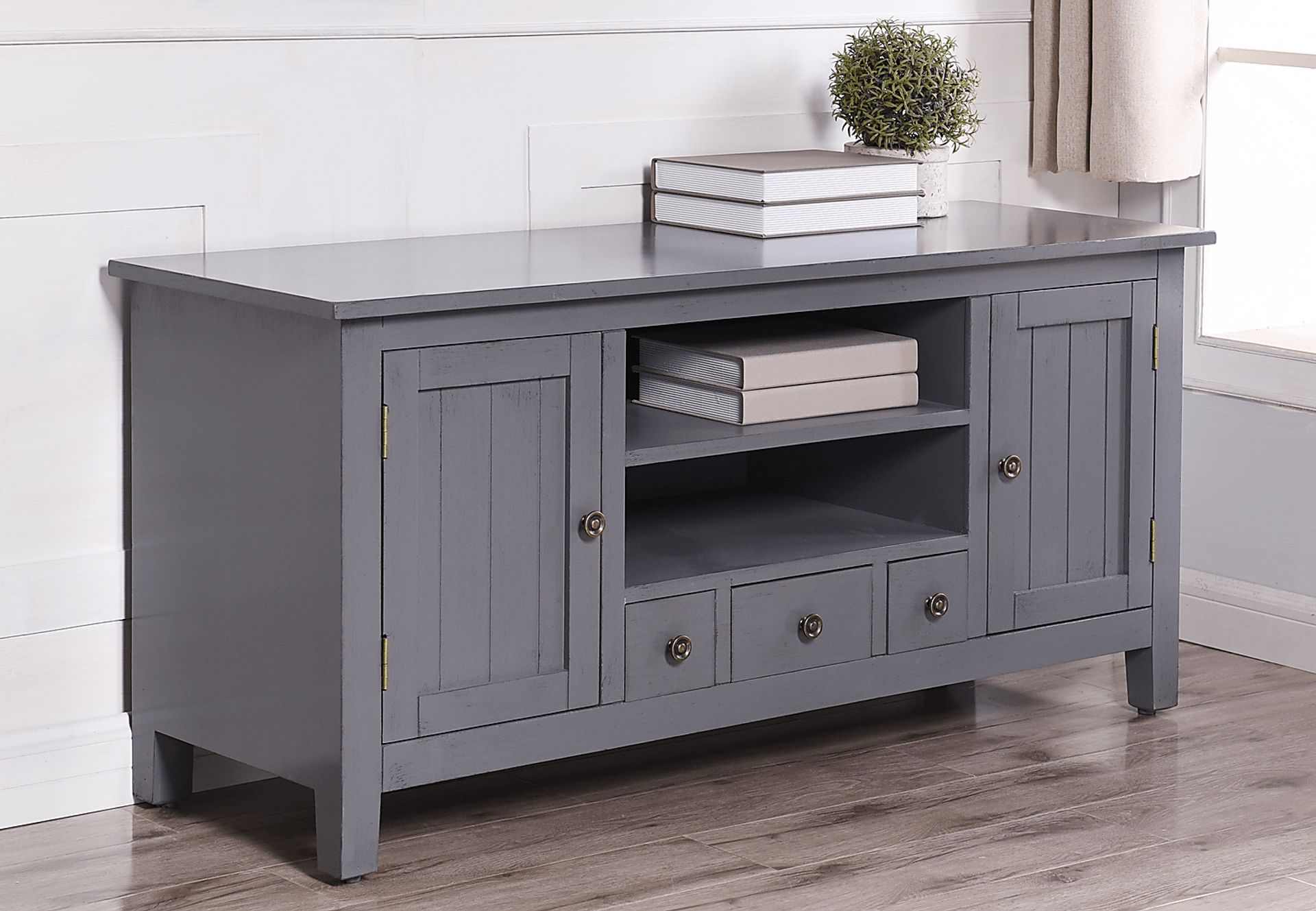 Abberville Gray 48 in. Console - Image 4