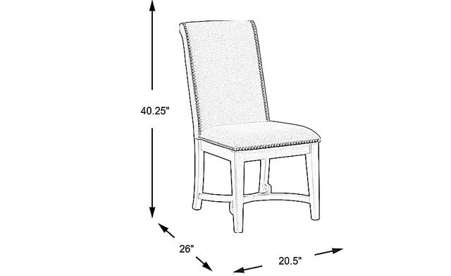 Dimension Image. Please refer to the Dimension Tab on this page for dimension details.