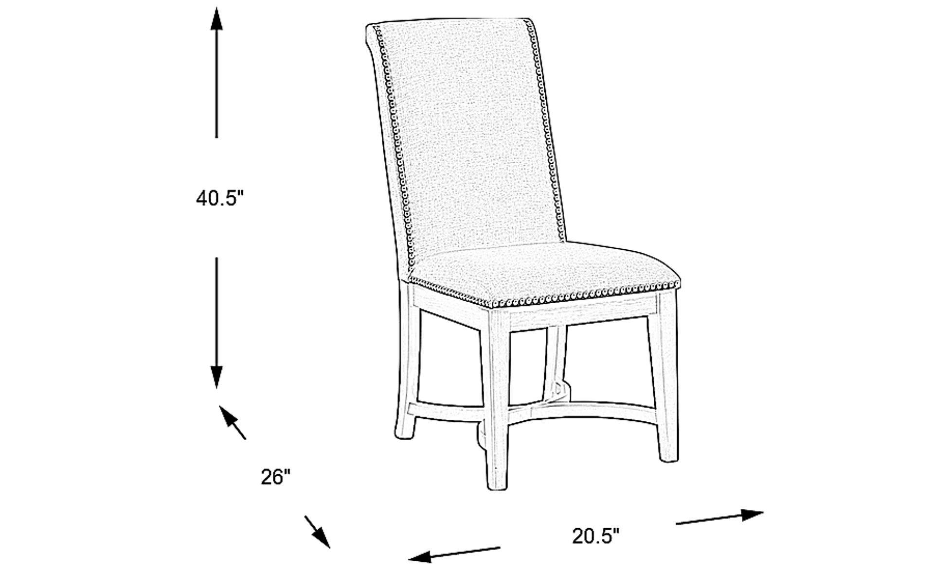 Dimension Image. Please refer to the Dimension Tab on this page for dimension details.