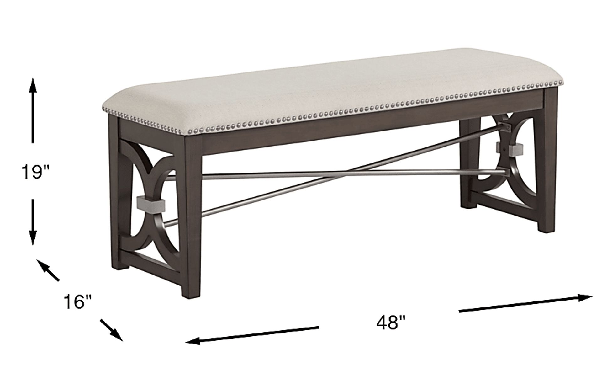 Dimension Image. Please refer to the Dimension Tab on this page for dimension details.