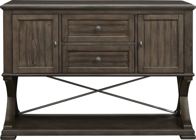 Abbey Court Brown Server - Thumbnail - Image 1