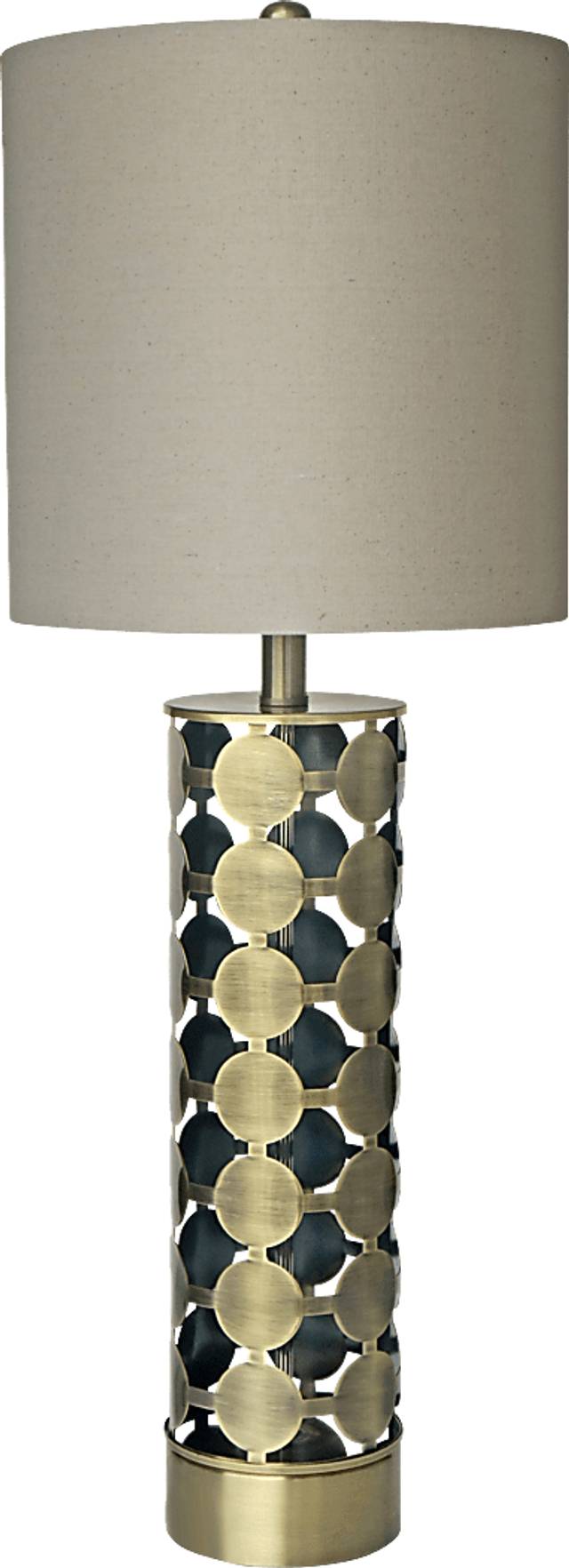 Abbey Glen Brass Lamp - Thumbnail - Image 1