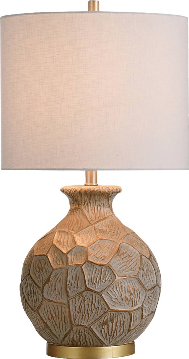 Abbey Hollow Gold Lamp - Thumbnail - Image 2