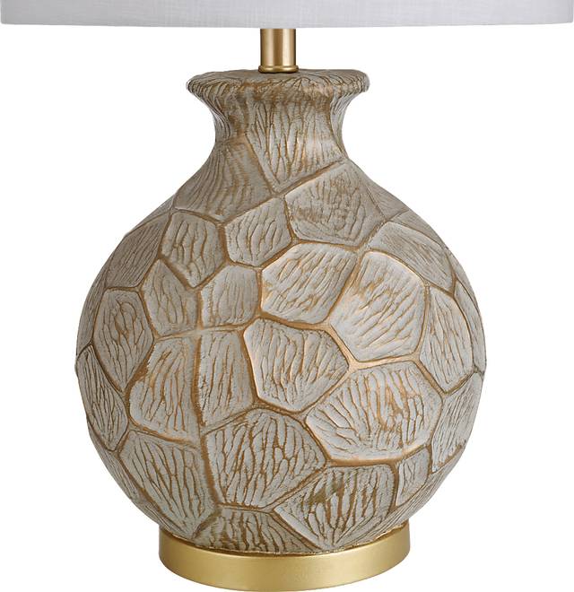Abbey Hollow Gold Lamp - Thumbnail - Image 4