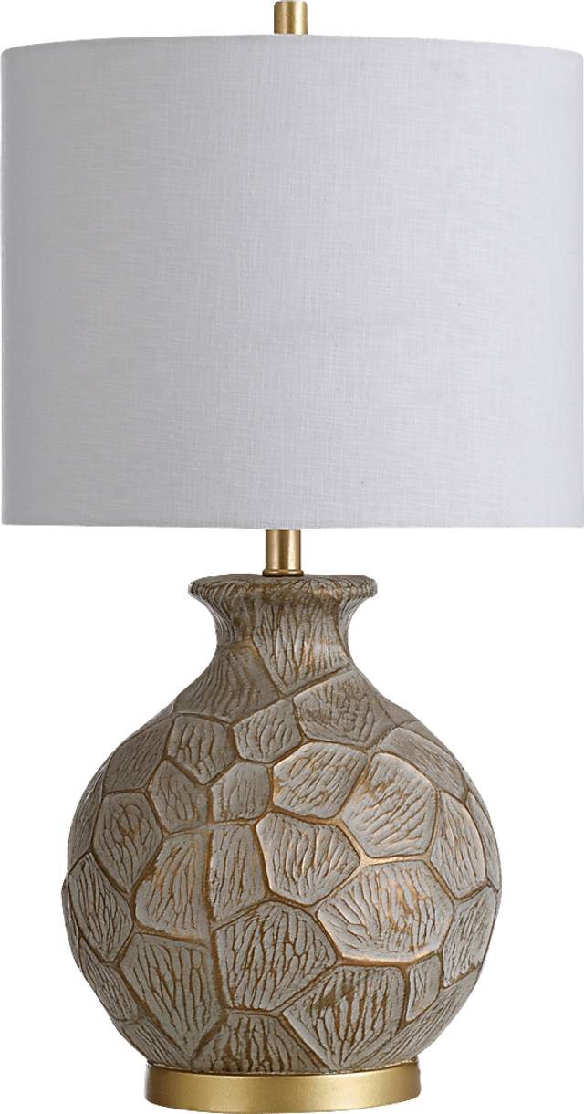 Abbey Hollow Gold Lamp - Thumbnail - Image 1