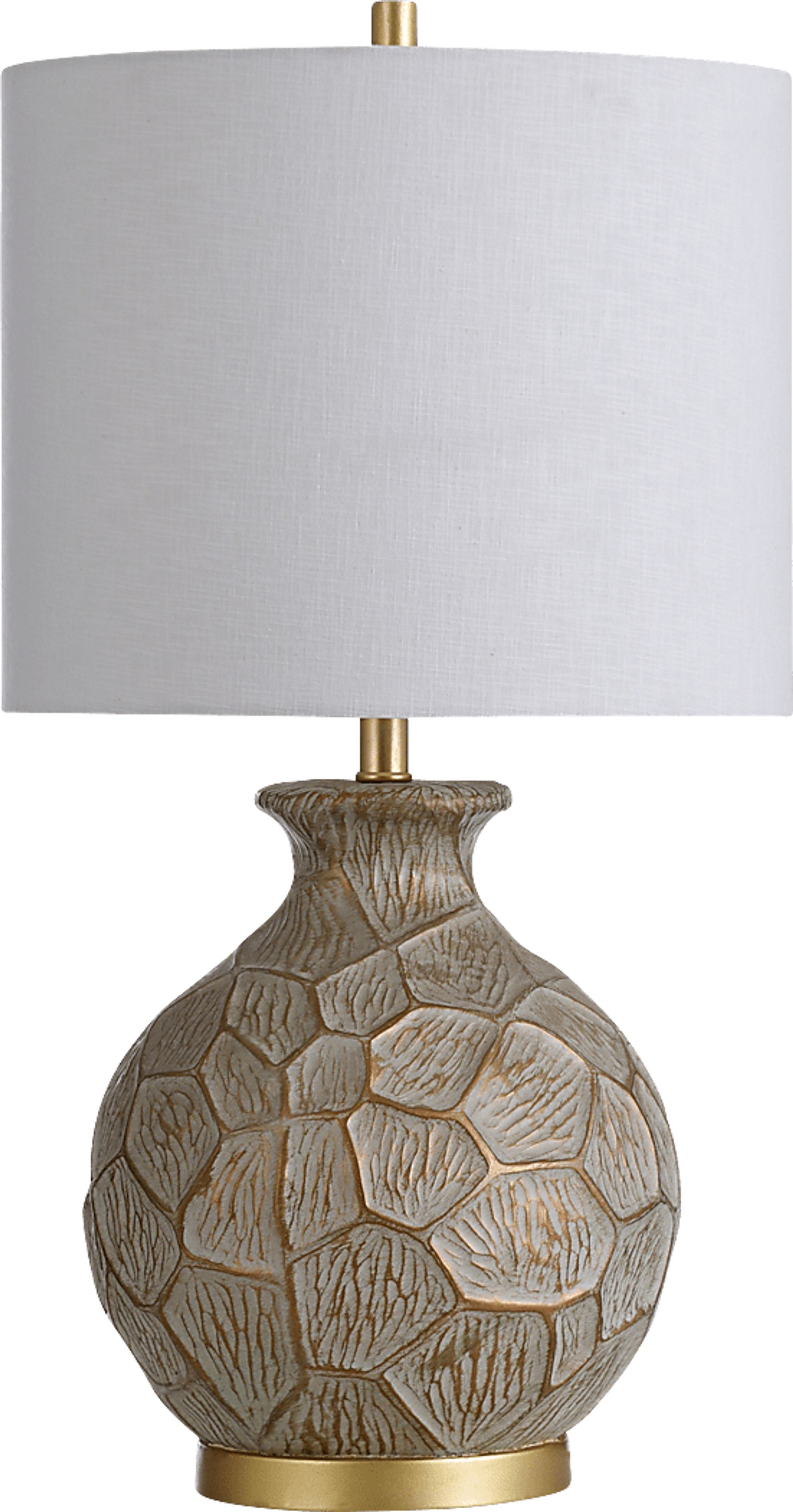Abbey Hollow Gold Lamp - Image 1