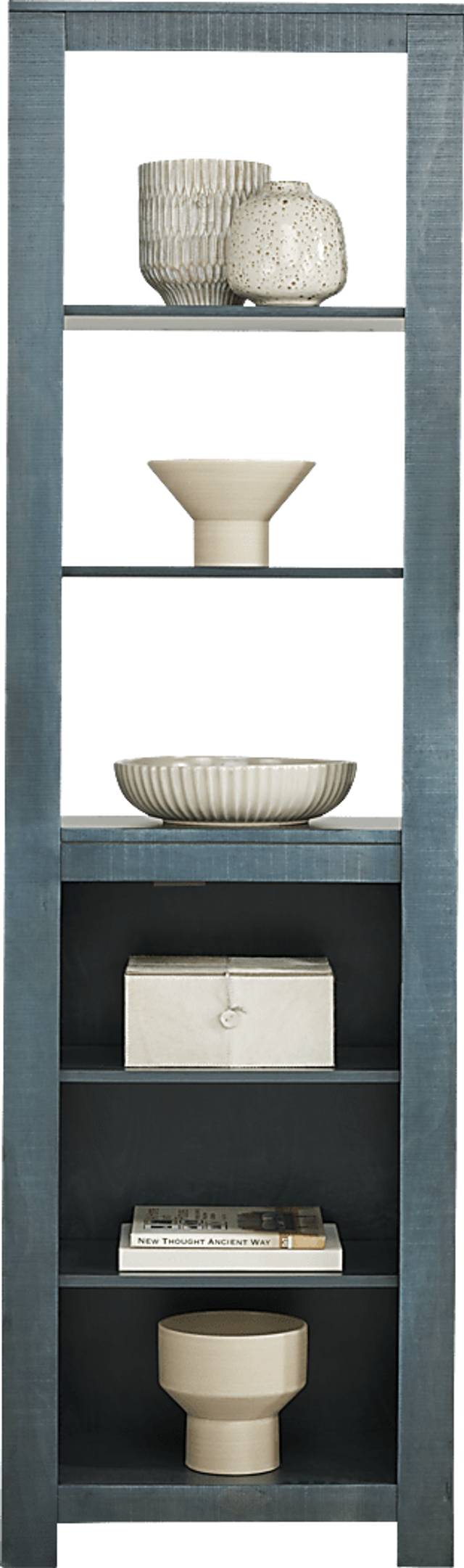 Abbey Springs Blue Bookcase - Thumbnail - Image 2