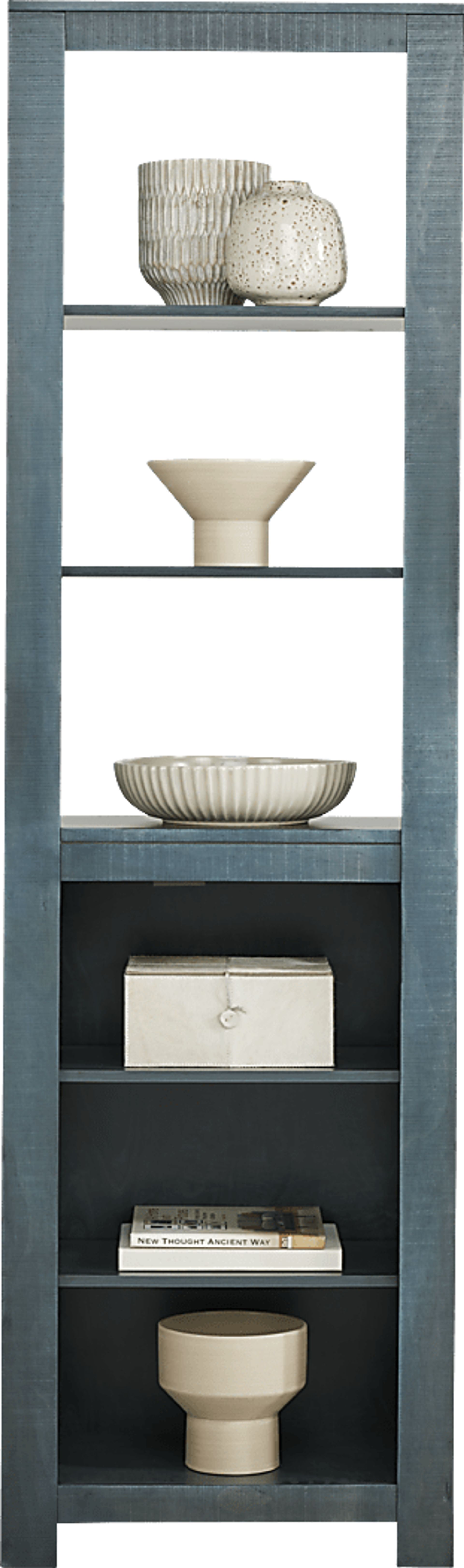 Abbey Springs Blue Bookcase - Image 2