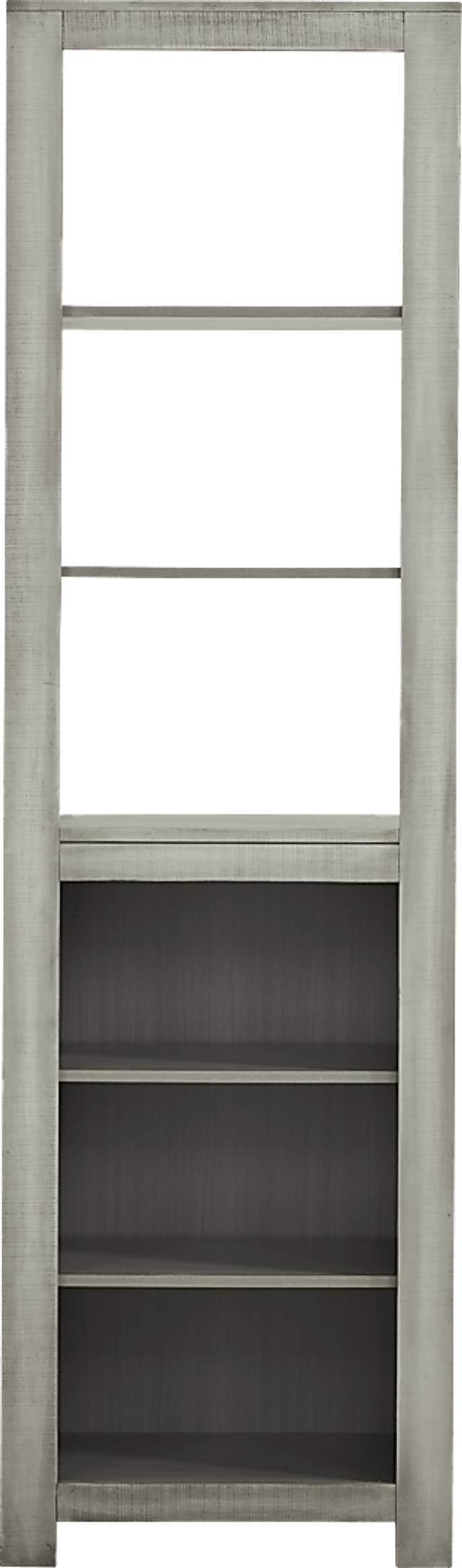 Abbey Springs Gray Bookcase - Thumbnail - Image 1