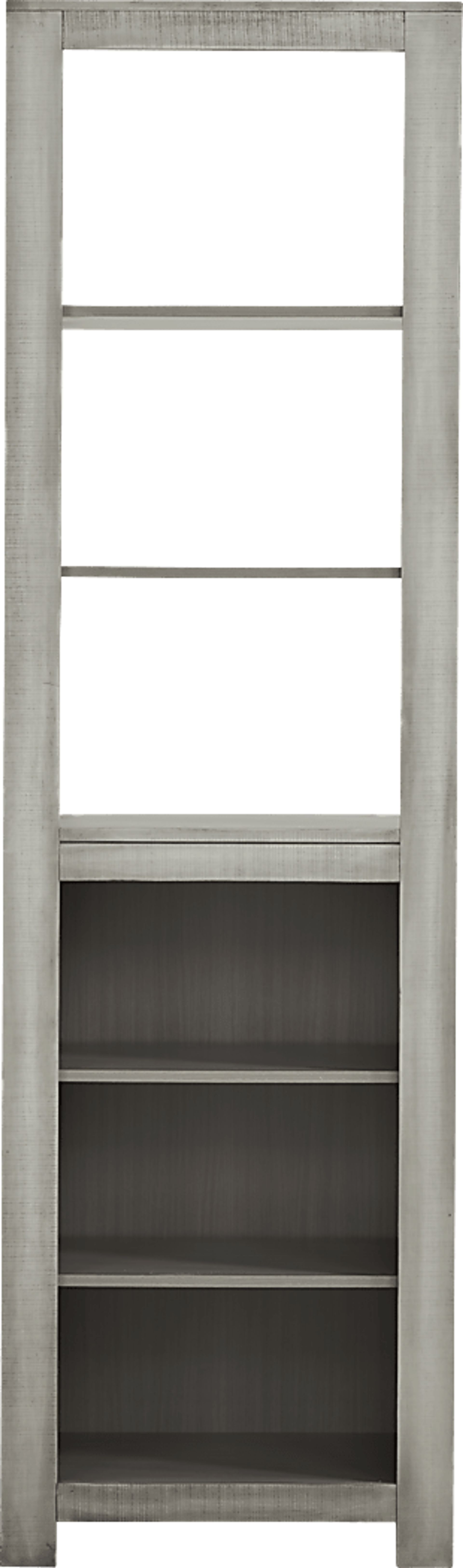 Abbey Springs Gray Bookcase - Image 1