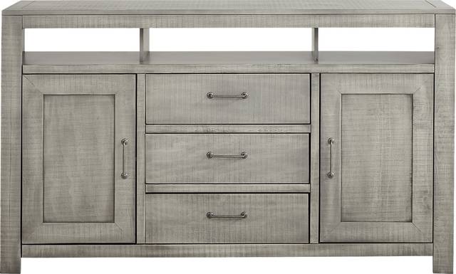 Abbey Springs Gray Console - Thumbnail - Image 1
