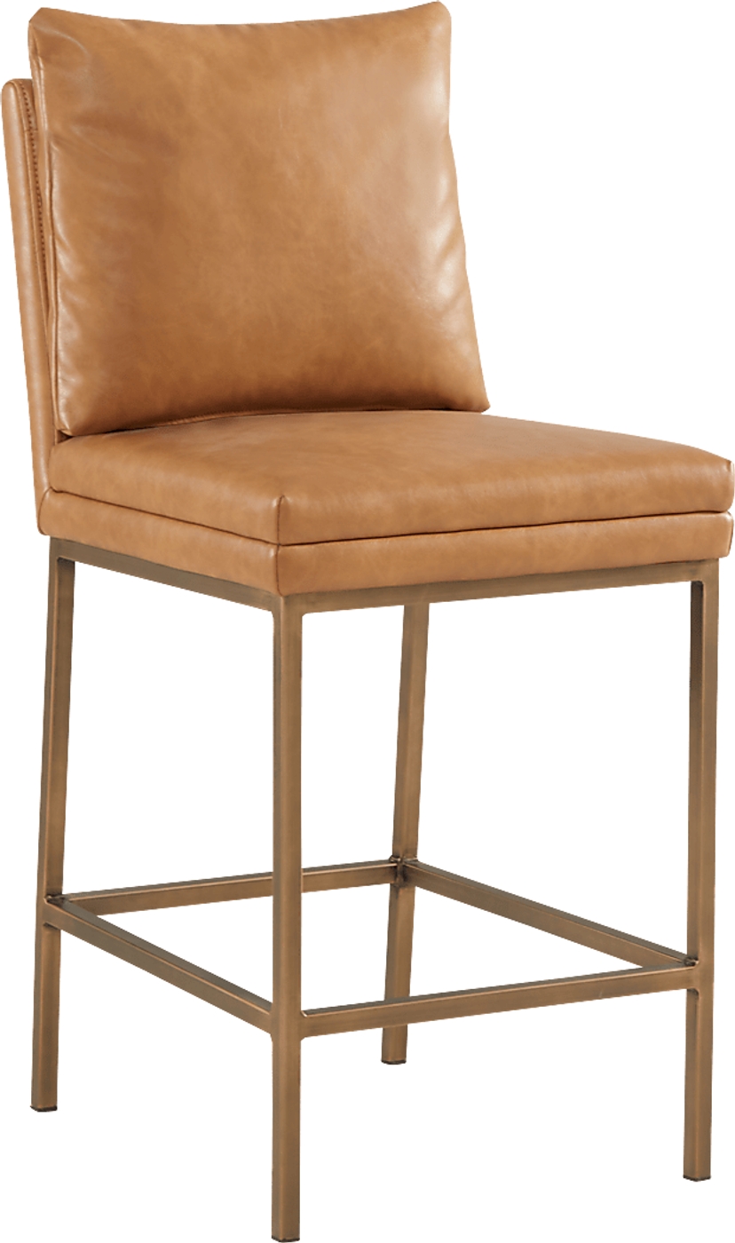 Abbeyhill Camel Counter Height Stool