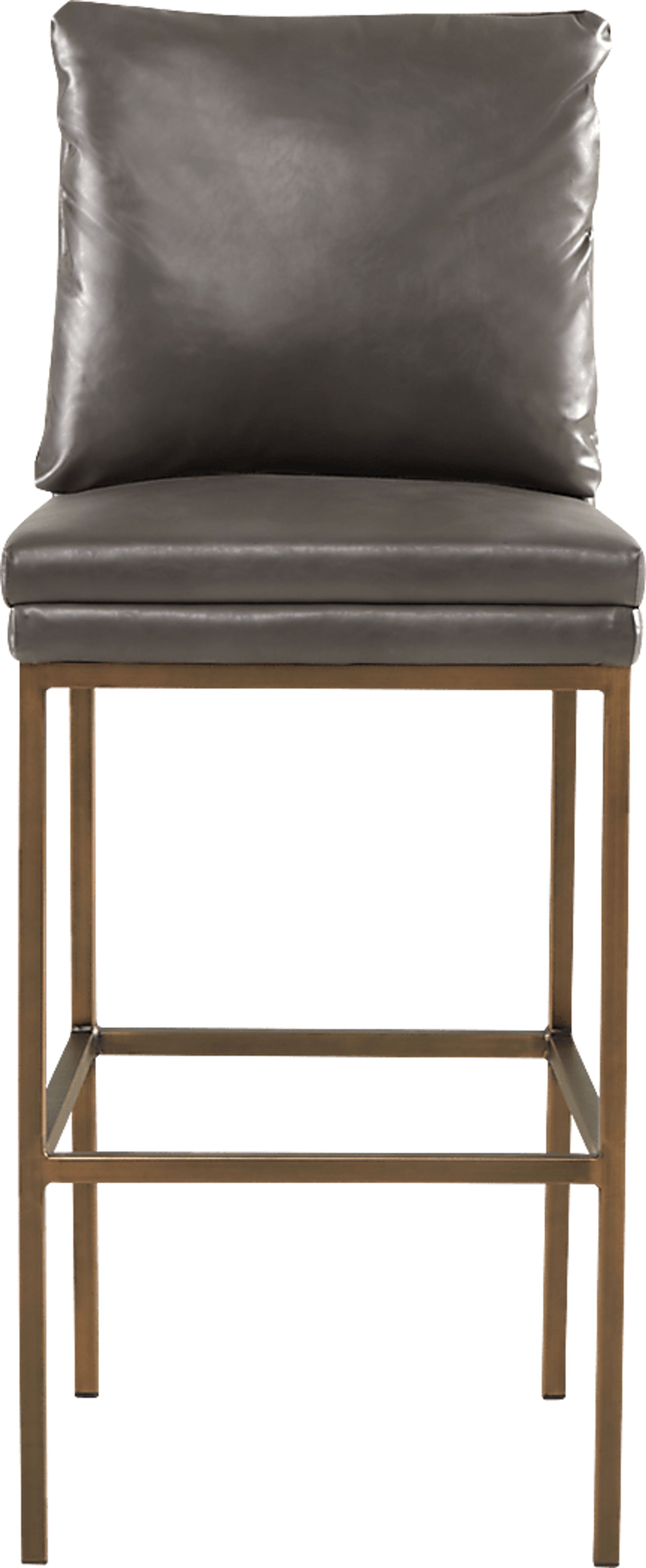 Abbeyhill Gray Barstool - Image 2