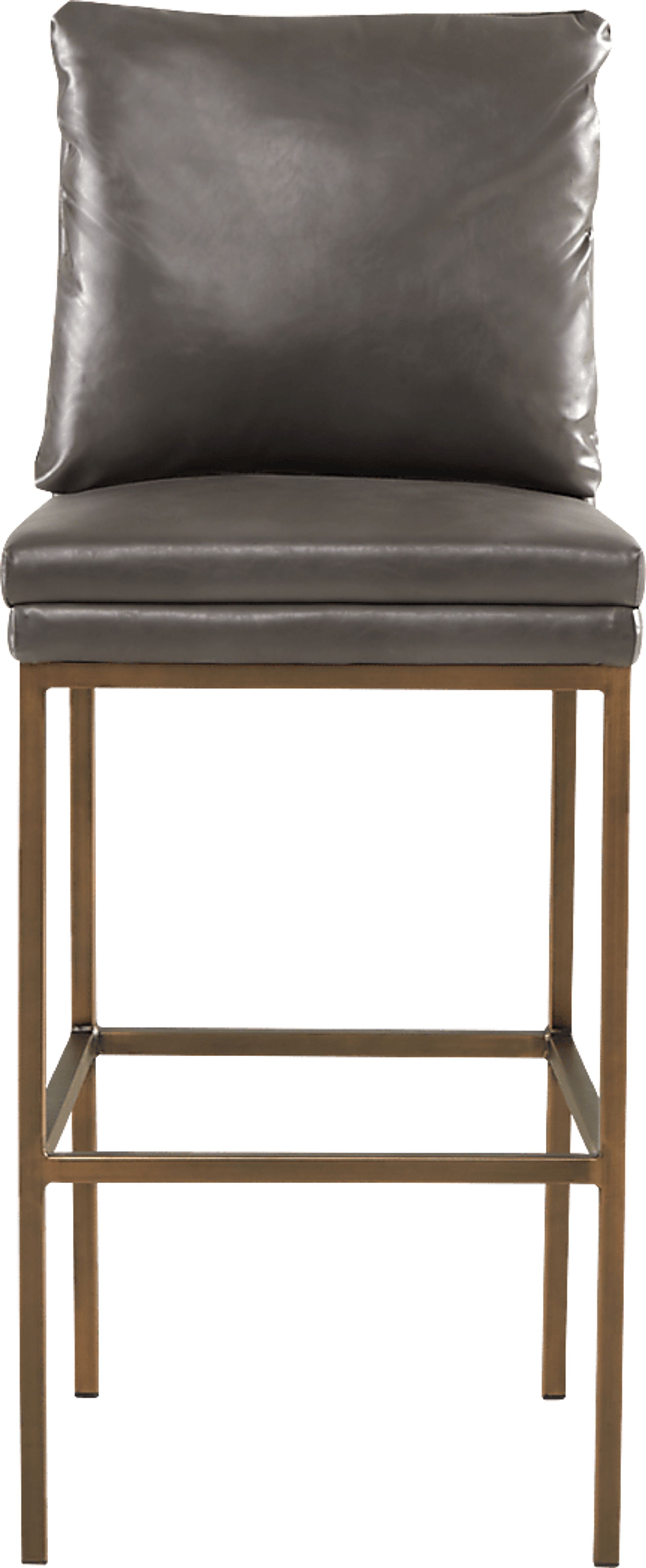 Abbeyhill Gray Barstool - Image 2