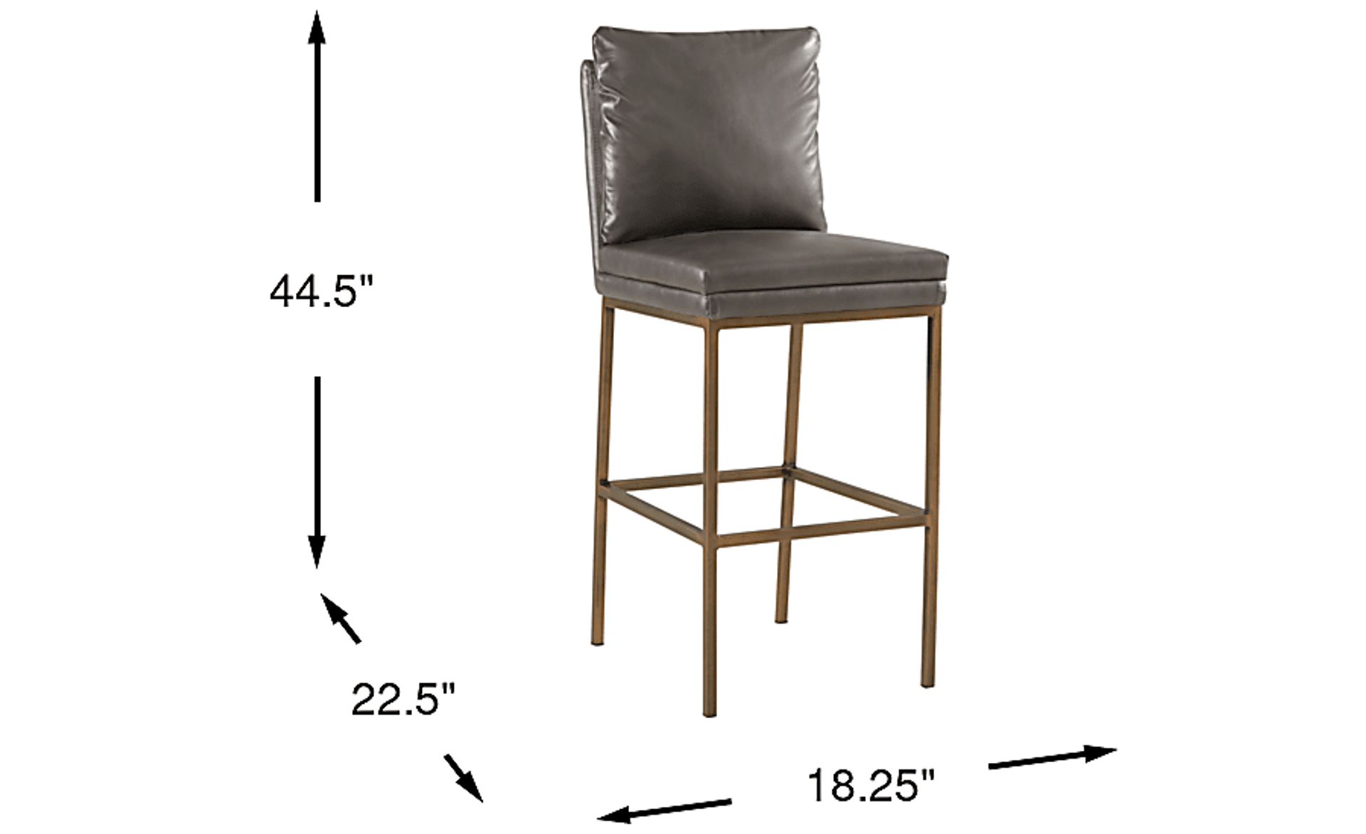 Dimension Image. Please refer to the Dimension Tab on this page for dimension details.