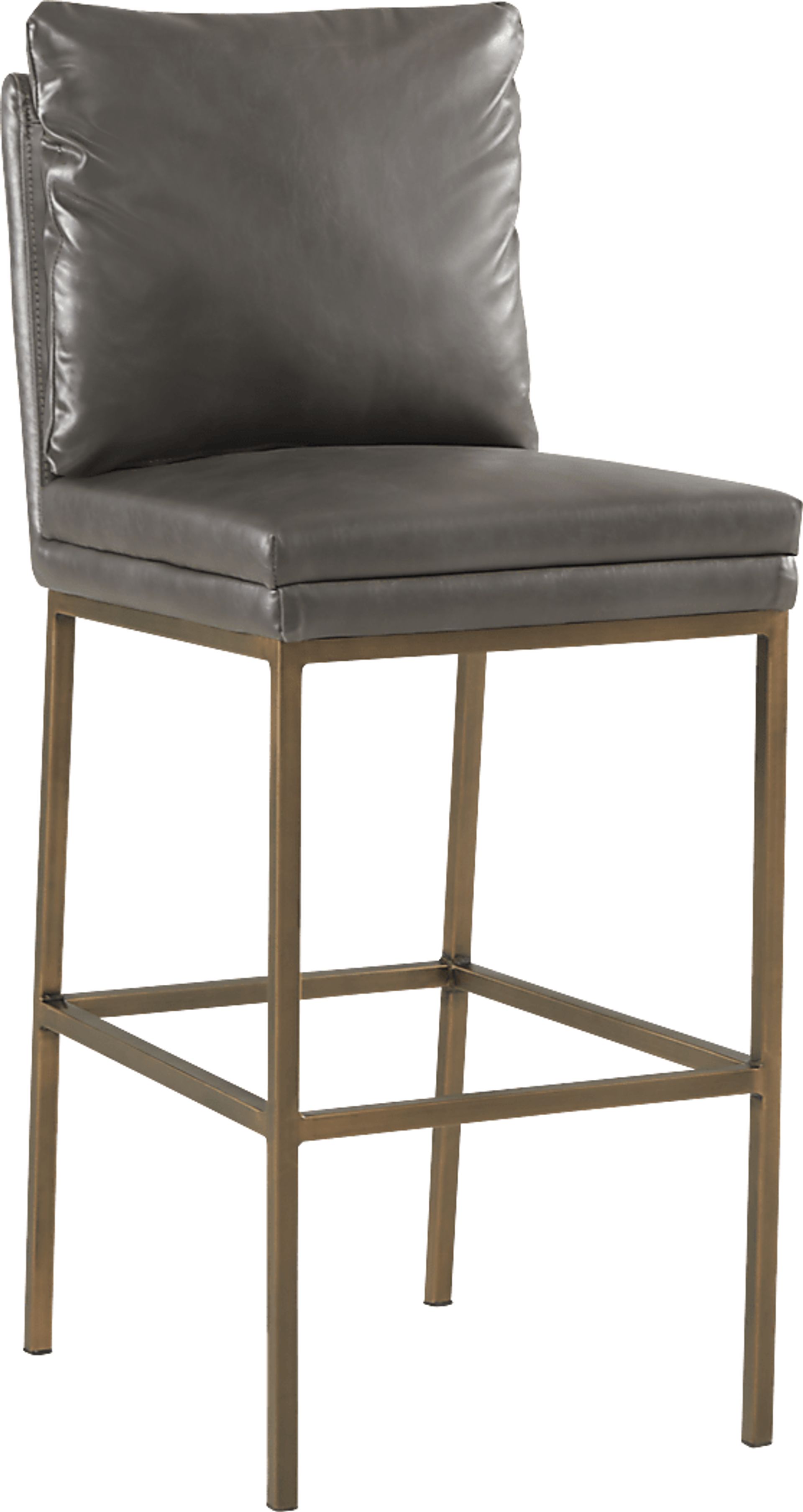 Abbeyhill Gray Barstool - Image 1