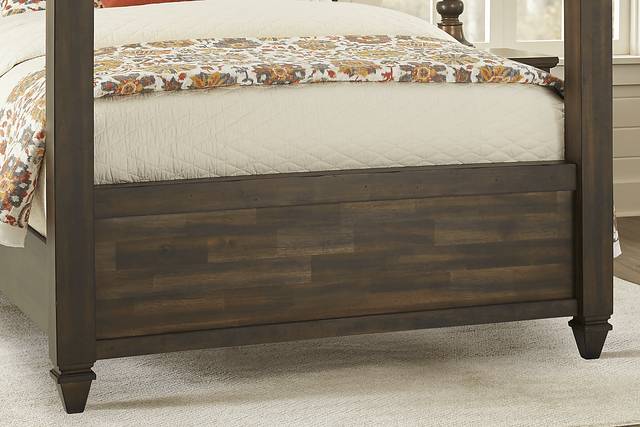 Abbeywood Brown 9 Pc Queen Poster Bedroom - Thumbnail - Image 5