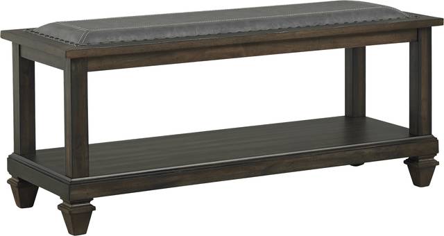 Abbeywood Brown Bed Bench - Thumbnail - Image 1