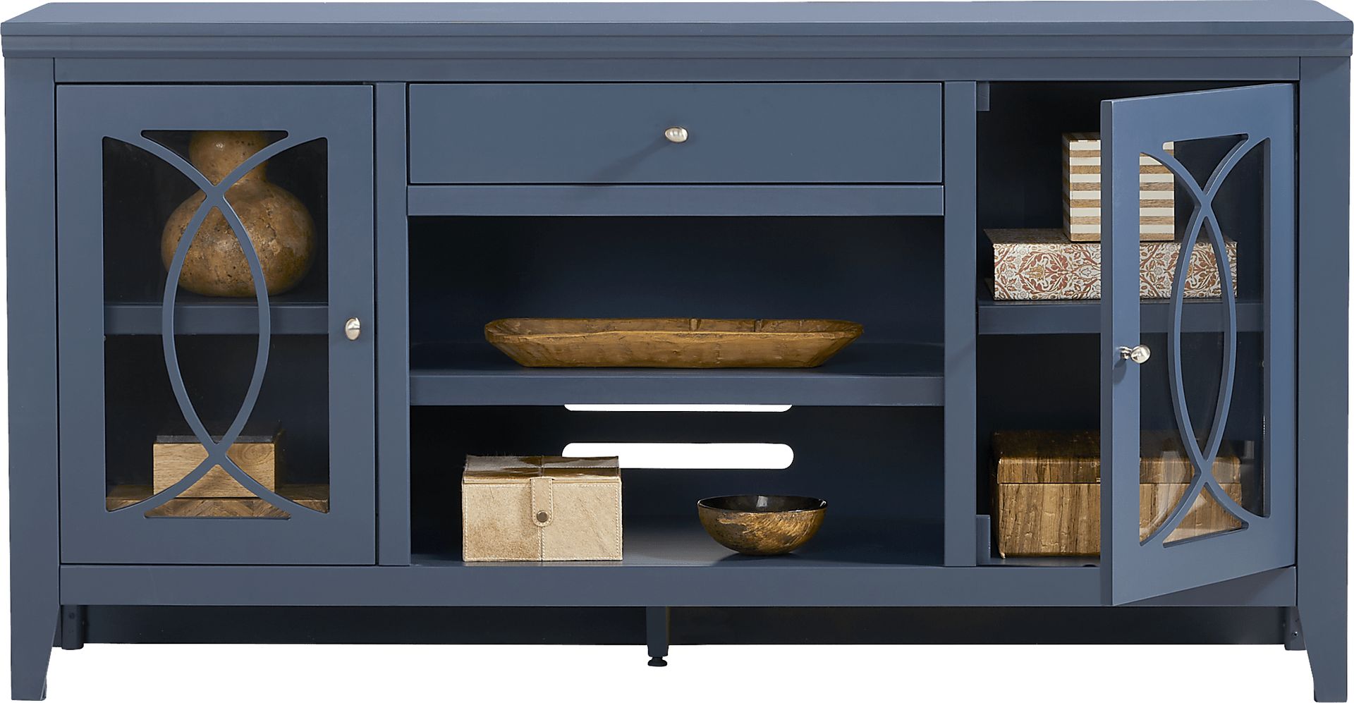Abbie II Blue 66 in. Console - Image 2