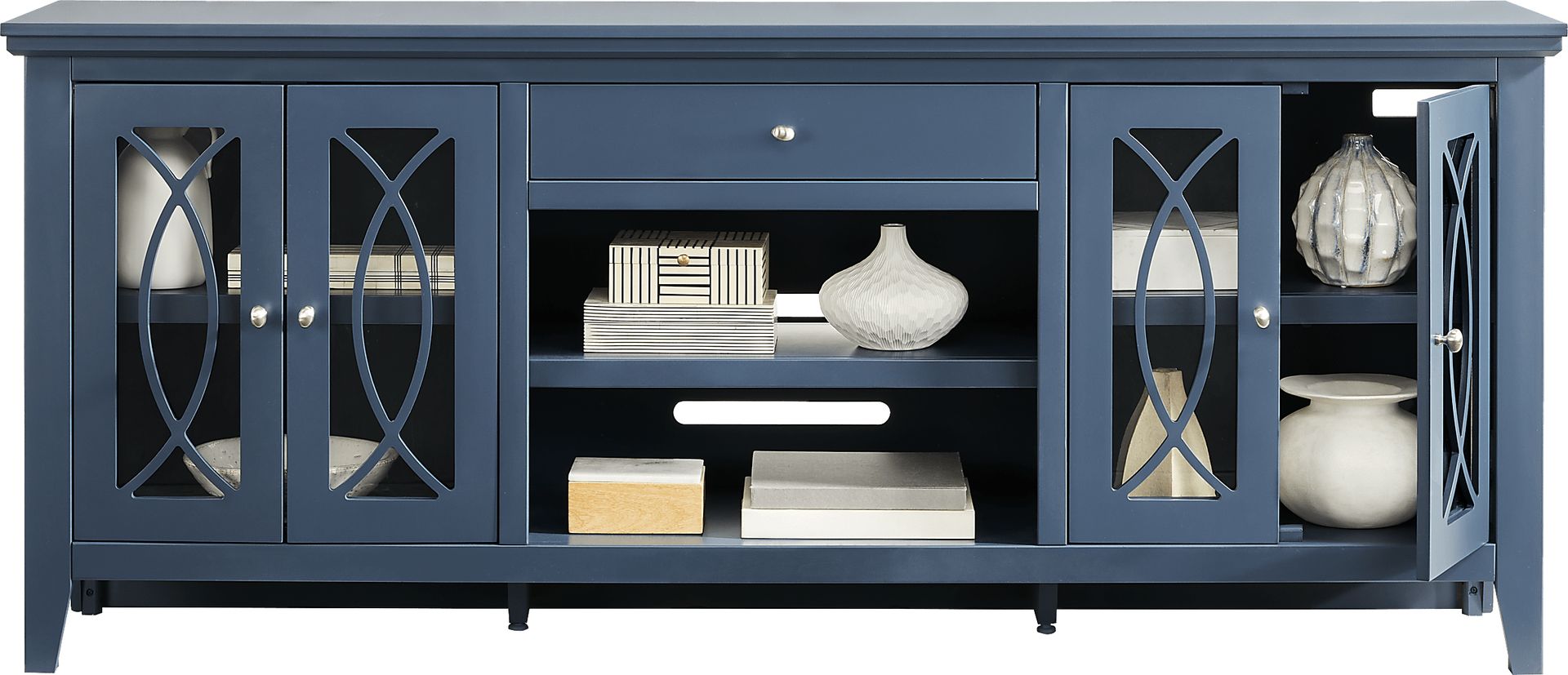 Abbie II Blue 80 in. Console - Image 2