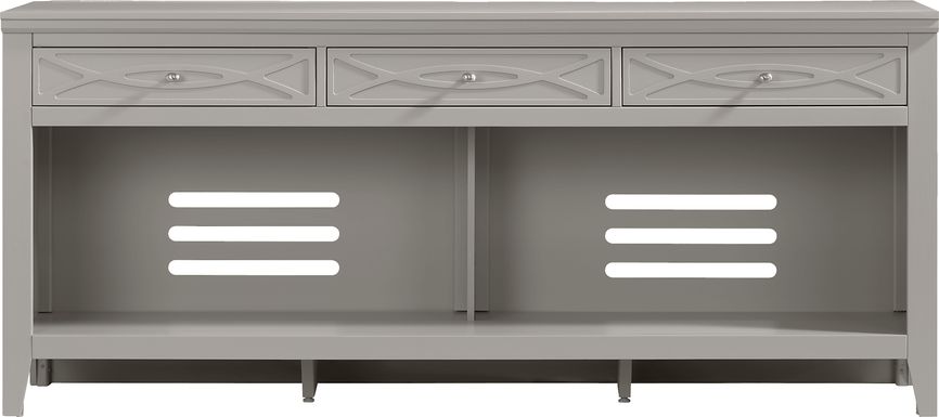 Abbie II Gray 77 in. Console
