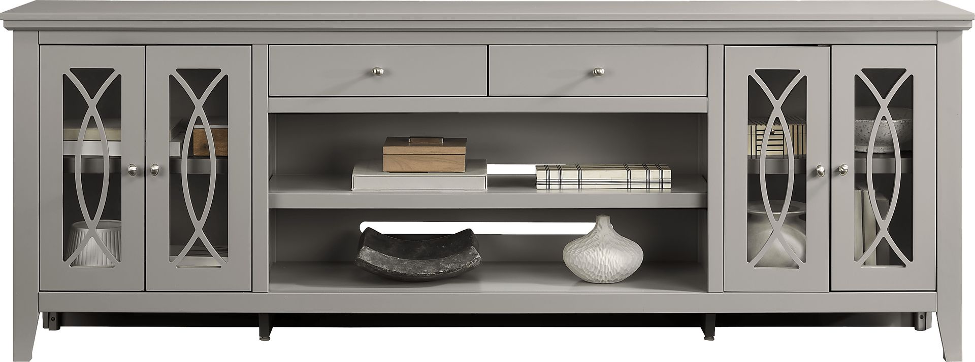 Abbie II Gray 93 in. Console - Image 2
