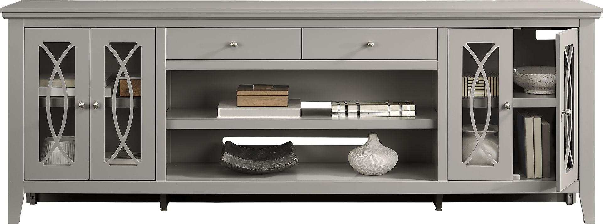 Abbie II Gray 93 in. Console - Image 3