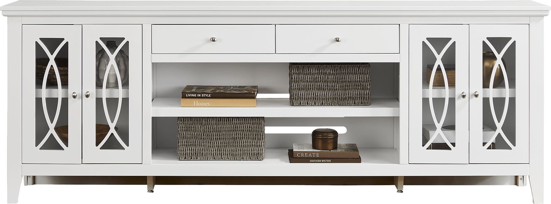 Abbie II White 93 in. Console - Image 2
