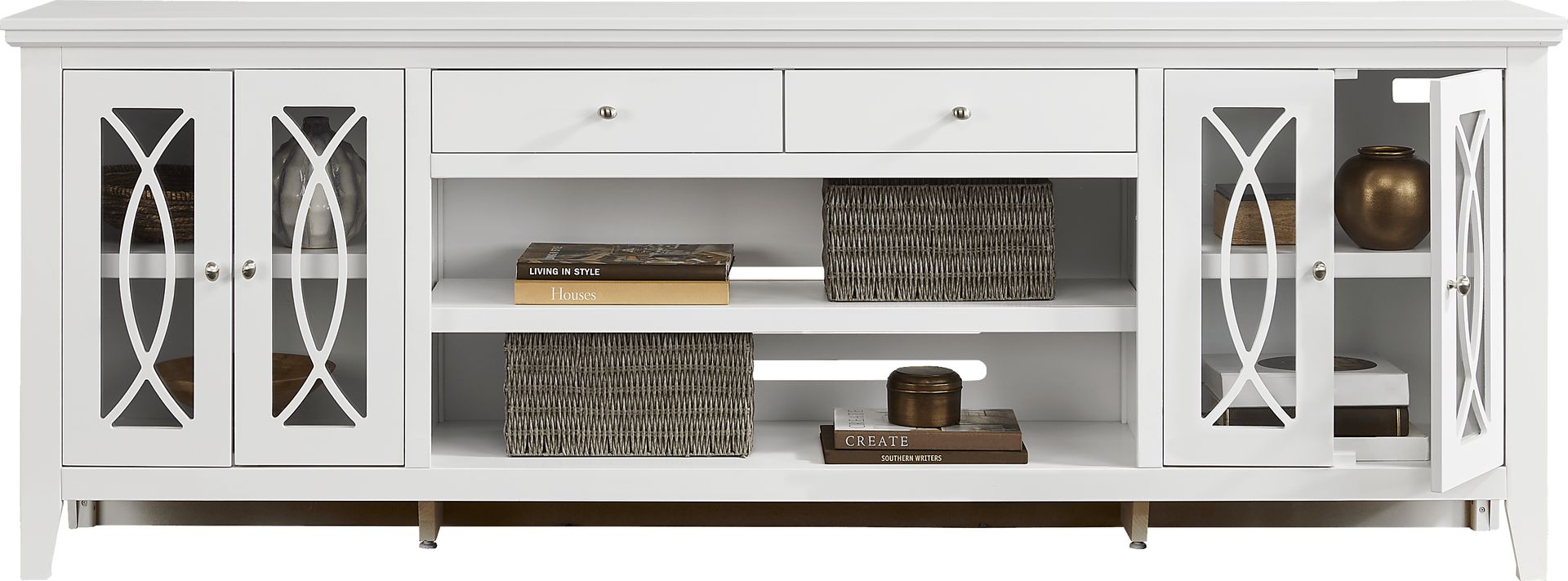 Abbie II White 93 in. Console - Image 3
