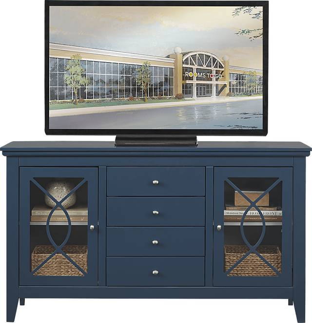Abbie Navy 62 in. Console - Thumbnail - Image 1