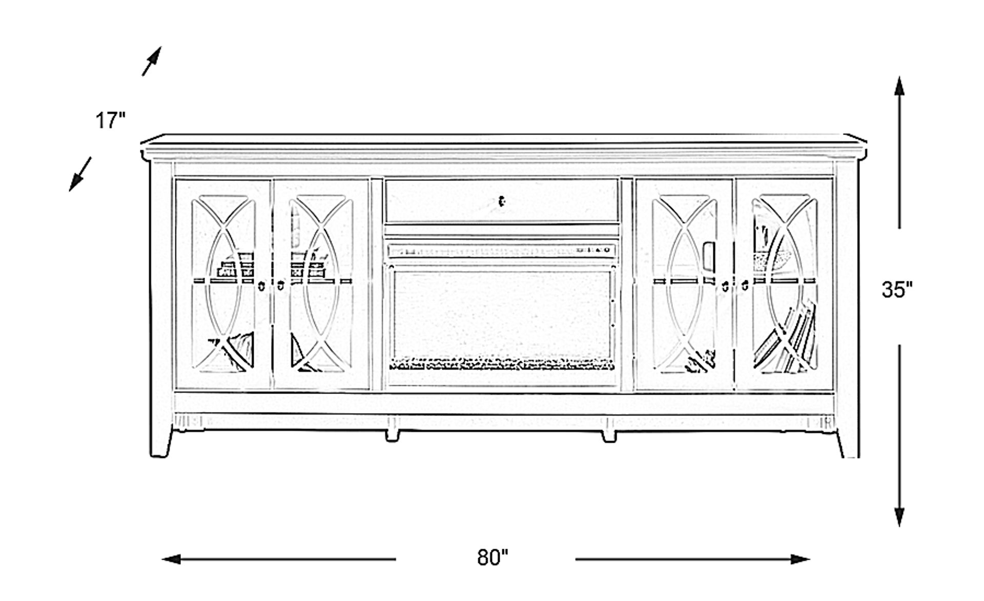 Dimension Image. Please refer to the Dimension Tab on this page for dimension details.