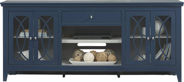 Abbie Navy 80 in. Console - Thumbnail - Image 3