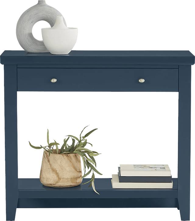 Abbie Navy Accent Table - Thumbnail - Image 2