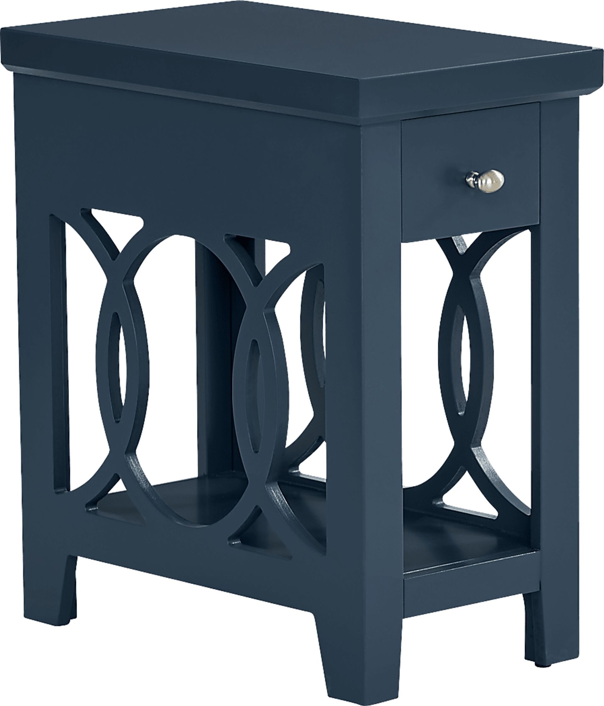 Abbie Navy Side Table - Image 1