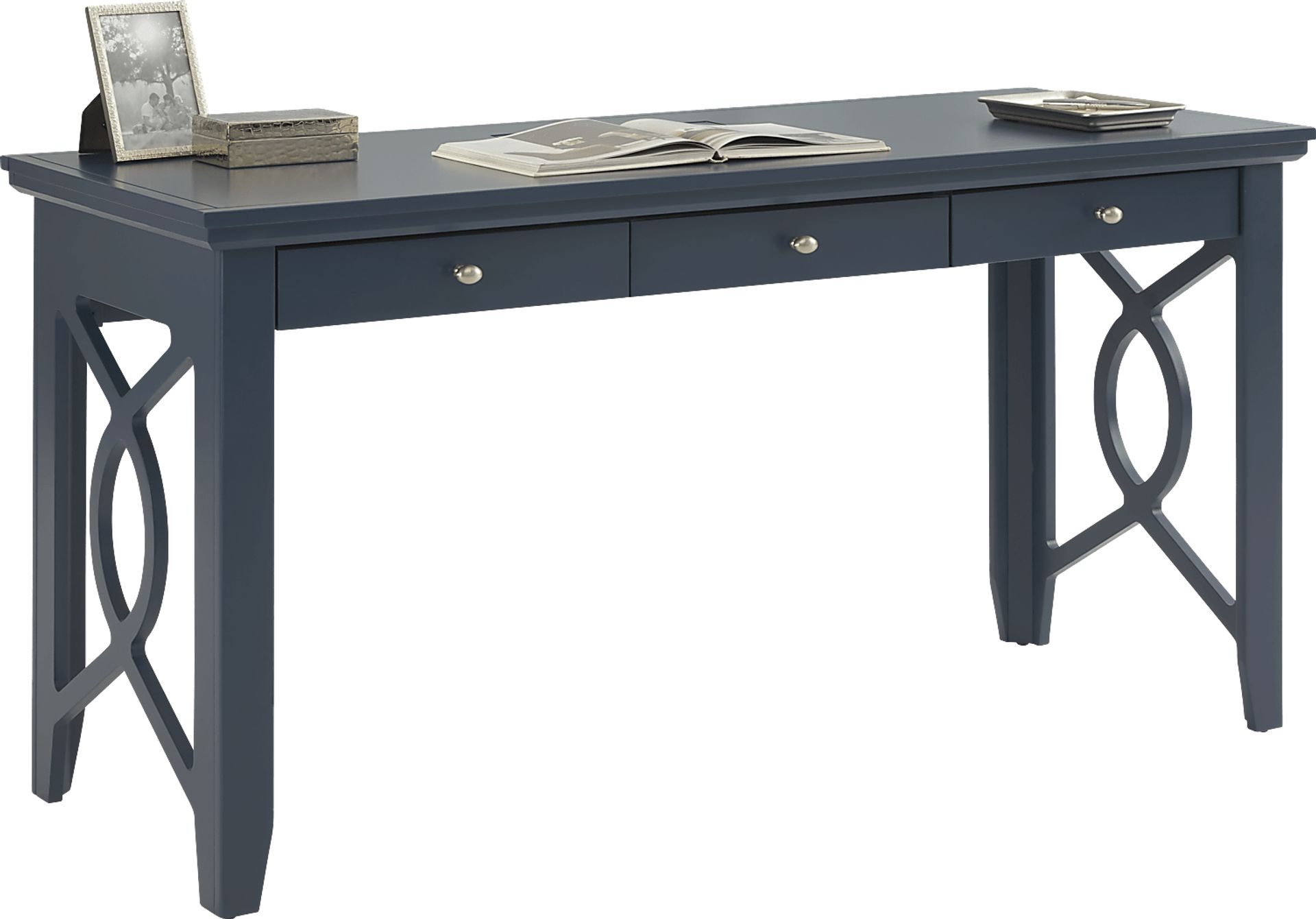 Abbie Navy Writing Desk - Image 2