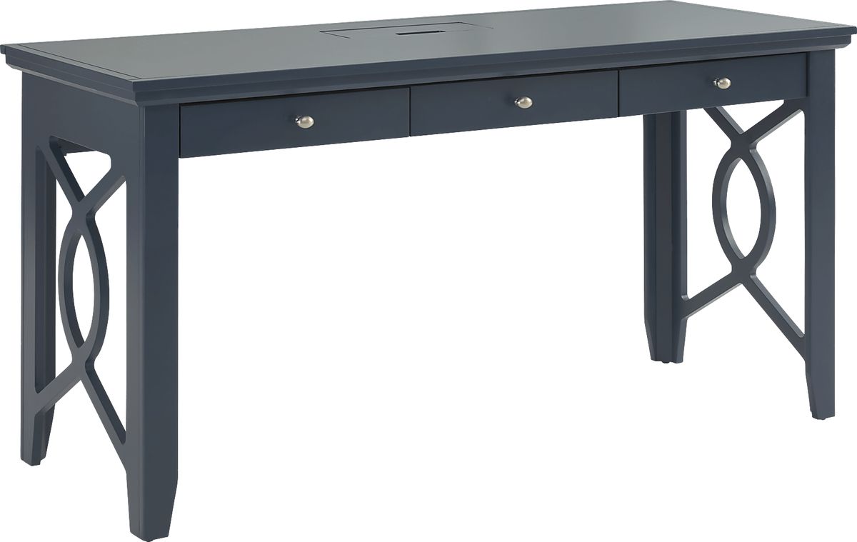 Abbie Navy Colors Writing Desk Rooms to Go