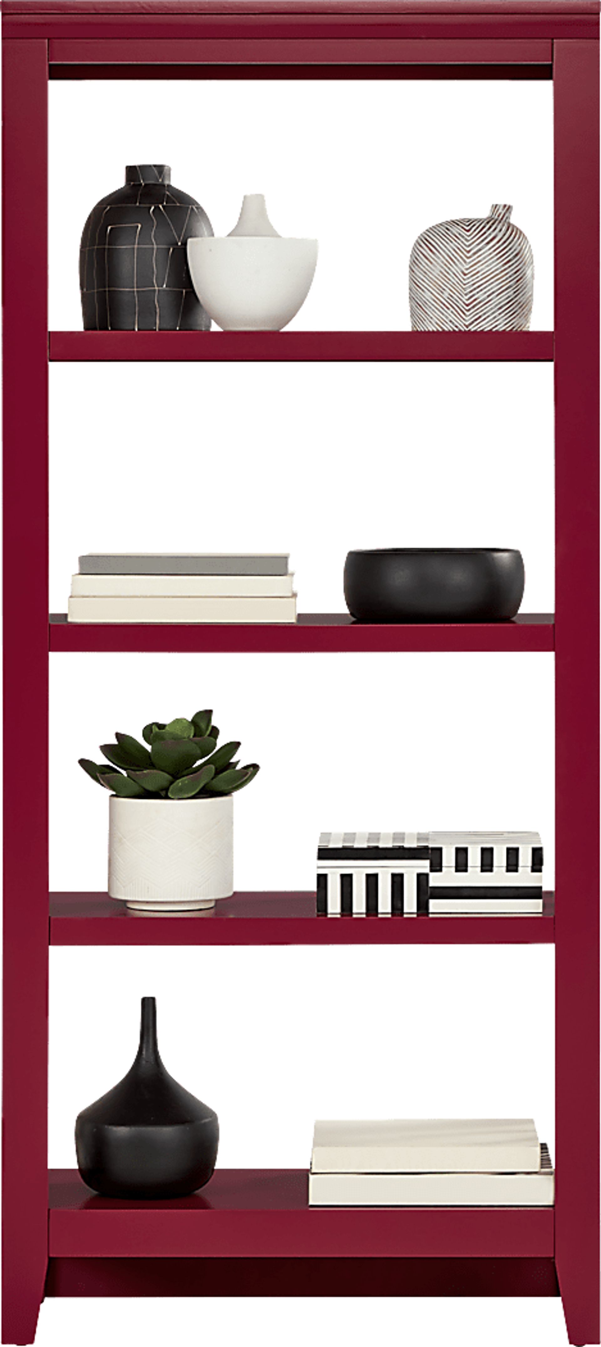 Abbie Red Bookcase - Image 2