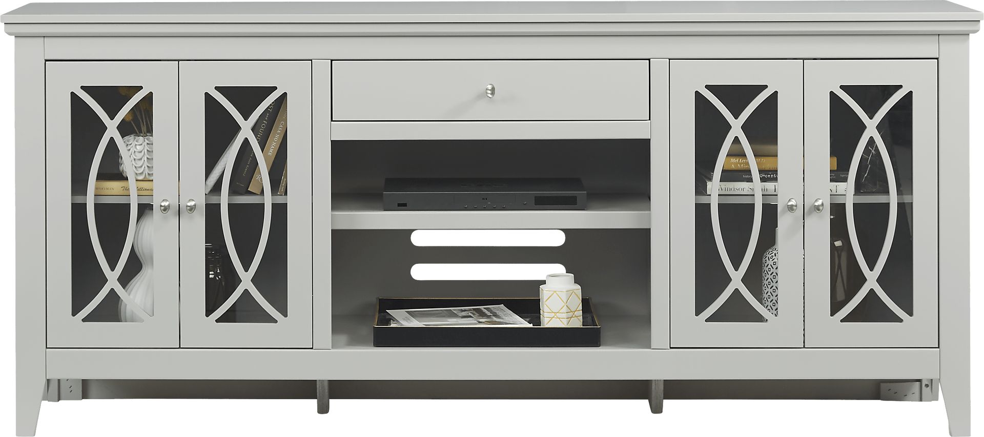 Abbie Silver 80 in. Console - Image 3